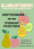 07.09.2024 Saftpressen in Pehritzsch vergrößern